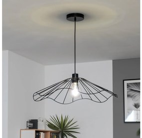 Brilagi - Lustră LED suspendată pe cablu CERIA WIRE 1xE27/40W/230V Ø 60 cm negru