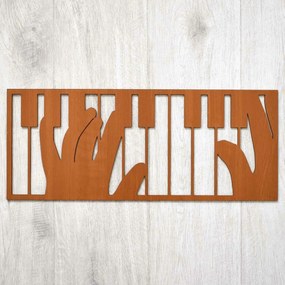 DUBLEZ | Tablou ieftin din lemn - Pian