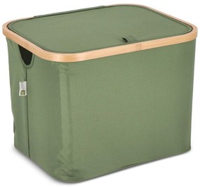 Cos pentru rufe NOLVIO 40 L, verde