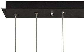 Lustra LED design Art Deco cu 4 surse de lumina Cuba