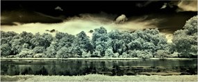 Tablou suprafeței de apă (120x50 cm)