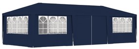 48530 vidaXL Cort de petrecere profesional cu pereți albastru 4x9 m 90 g/m²