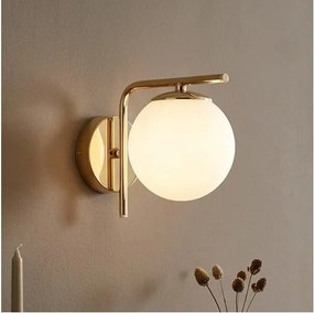 Brilagi - Lampă de perete MILO 1xE27/60W/230V aurie