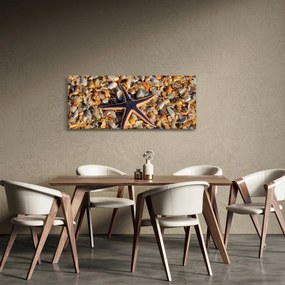 Tablou cu stea de mare (120x50 cm)