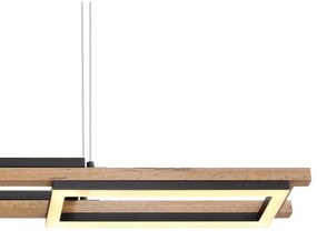 Lustră LED pe cablu Globo 67266H ILLA LED/30W/230V