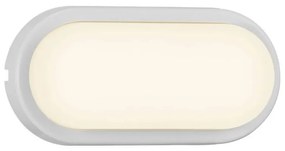 Aplica LED de perete sau tavan cu protectie IP54 Cuba Bright Oval 2019191001 NL