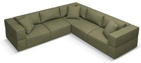 Colțar verde deschis (cu colț variabil) Esther – Milo Casa