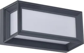 Brilagi - PARKER aplică LED de exterior cu senzor, 12W, 230V, antracit, IP44
