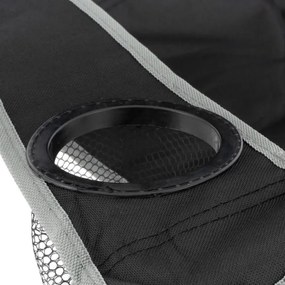 Set de 2 scaune pliabile - negru