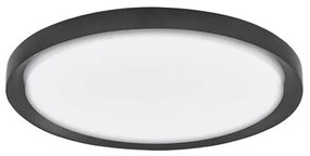Plafoniera LED moderna design slim 46cm TROY negru NVL-9053592