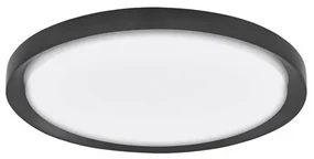 Plafoniera LED moderna design slim 46cm TROY negru NVL-9053592