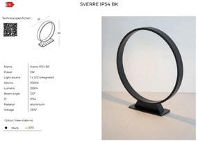 Stalp LED iluminat exterior decorativ IP54 SVERRE