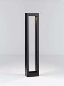 Stalp exterior LED 3000K IP65 DOLIX negru, H-60cm