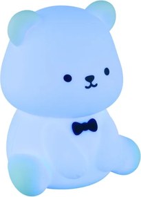 Globo 2870 - Lampă de veghe pentru copii TEDDY, LED RGBW reîncărcabilă, cu reglare a luminozității, LED 1W, 5V, 1200 mAh, ursuleț