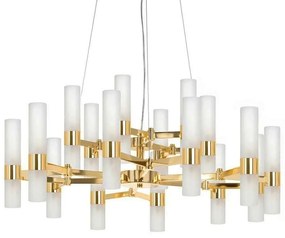 Lustra suspendata design mimimalist Tub 18 auriu
