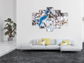 Tablou - Pasare de iarnă (150x105 cm)