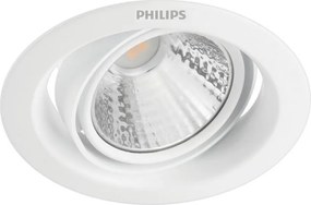 Philips 59556/31/E3 - Corp de iluminat LED încastrat POMERON, reglabil, 7W/230V