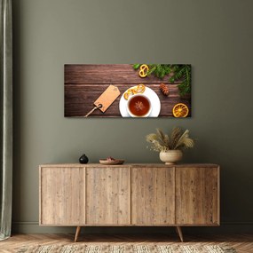Tablou - ceașca cu decorații (120x50 cm)