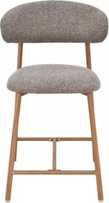Scaun de bar Elton H-2 Noelle cappuccino 256 / stejar