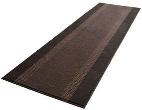 Covor tip traversă Hanse Home Basic, 80x200 cm, maro