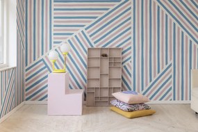 Fototapet, Different Directions, Pink &amp; Blue, Rebel Walls