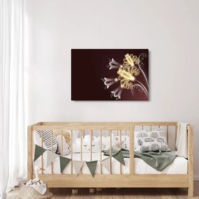Tablou - Flori strălucitoare (90x60 cm)