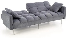 Canapea extensibila Roberto gri - H86 cm