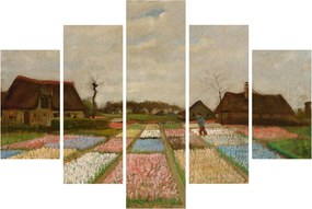 Tablou - Vincent van Gogh, Flower Beds in Holland, reproducere (150x105 cm)