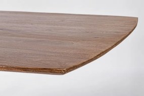 Masa dining pentru 6 persoane maro din lemn de Mango, 150 cm, Sherman Bizzotto