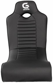 Fotoliu gaming, design ergonomic, spatar rabatabil, material PU, Negru