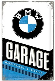 Placă metalică BMW - Garage