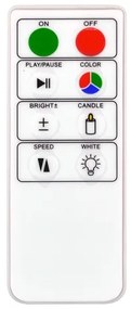 Lucide 13809/20/61 - Lampă de masă LED reglabilă pentru exterior TOBY-LED LED/1W