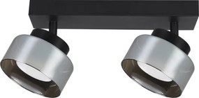 Brilagi - LED RGB reglabil spot AURA LUX 2xGX53/14W/230V Wi-Fi Tuya negru/fumuriu