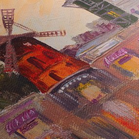 Tablou - Moulin rouge, Paris, Franța (120x50 cm)