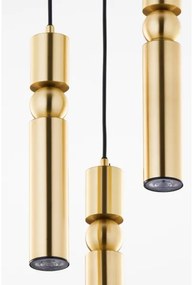 Lustră pe cablu Jupiter 2019 ALAS 3xGU10/10W/230V auriu