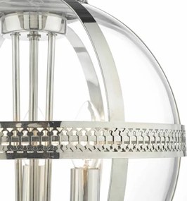 Där Lighting VAN0338 - Candelabru pe lanț VANESSA 3xE14/40W/230V crom lucios