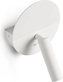 Aplica cu reader LED directionabil stil minimalist DUAS USB C alb