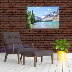 Tablou - Lac Alpin (90x60 cm)