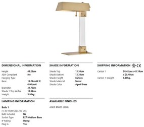 Veioza, lampa de masa design modern HUNTS POINT
