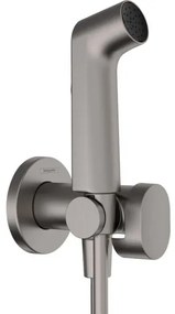 Set dus incastrat igienic, antracit periat, Hansgrohe Bidette Antracit