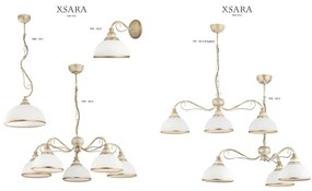 Corp de iluminat perete XSARA 1xE27/60W