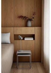 Măsuțe de cafea gri-deschis 2 buc. din metal 40x40 cm Fera – Blomus