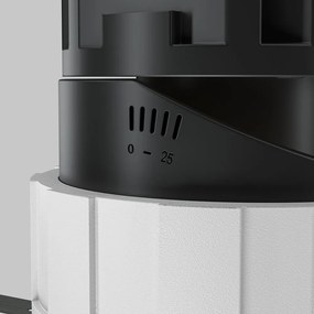 Spot LED incastrabil design tehnic Wise alb