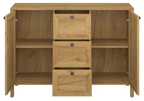 Comodă Keira 2D3S (Stejar craft auriu). 1052992