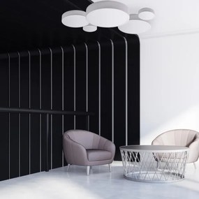 Brilagi - Plafonieră LED RGBW dimabilă CLARE 1xE27/9W/230V Wi-Fi albă