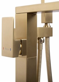 Baterie freestanding Tery auriu periat H88,5 cm
