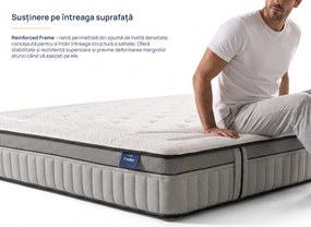 Saltea Onesleep, Cooler Adapt Sleep Technology, 160x200x28, Medie spre tare