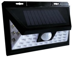 Aplică LED solară cu senzor LED/5W/3,7V 1800 mAh IP65