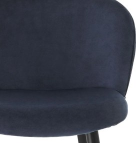 Scaun de bar design elegant LUX Counter Stool Volante, albastru 115739 HZ