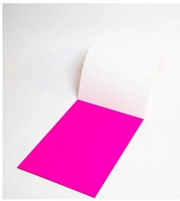 Folie electrostatică pentru scris Symbioflipcharts 50 x 70 cm - 25 foi, roz